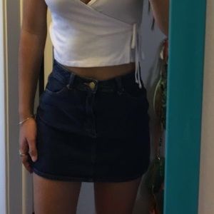 Jean skirt